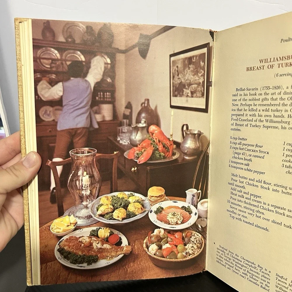 Vtg THE WILLIAMSBURG COOKBOOK ~ Joan Parry Dutton ~ 1976‎